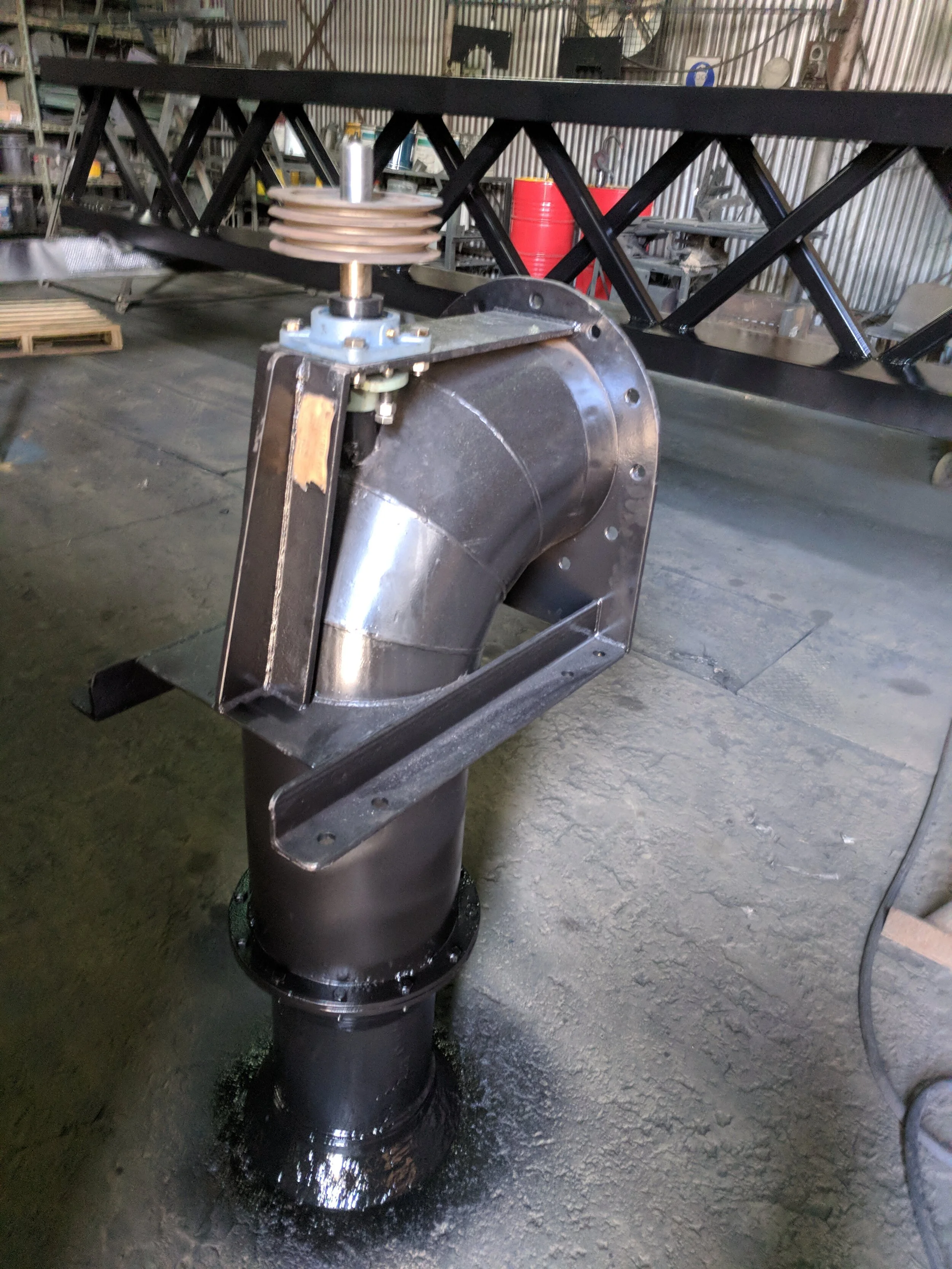 Workshop floor